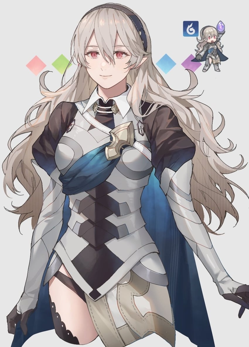 female corrin (fire emblem and 2 more) drawn by ai_tkkm