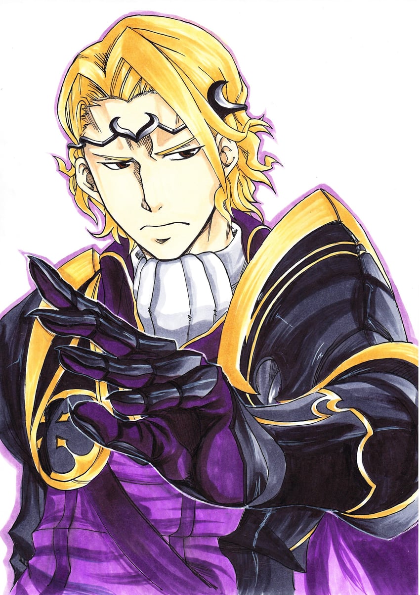 xander (fire emblem and 1 more) drawn by kamuza