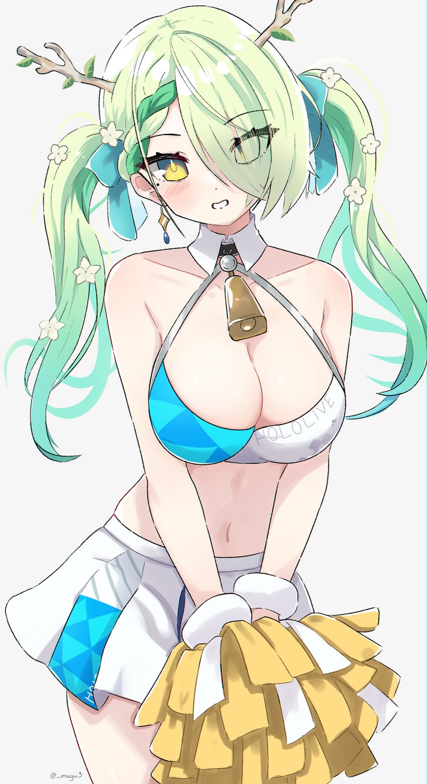 ceres fauna and hibiki (blue archive and 2 more) drawn by magui3