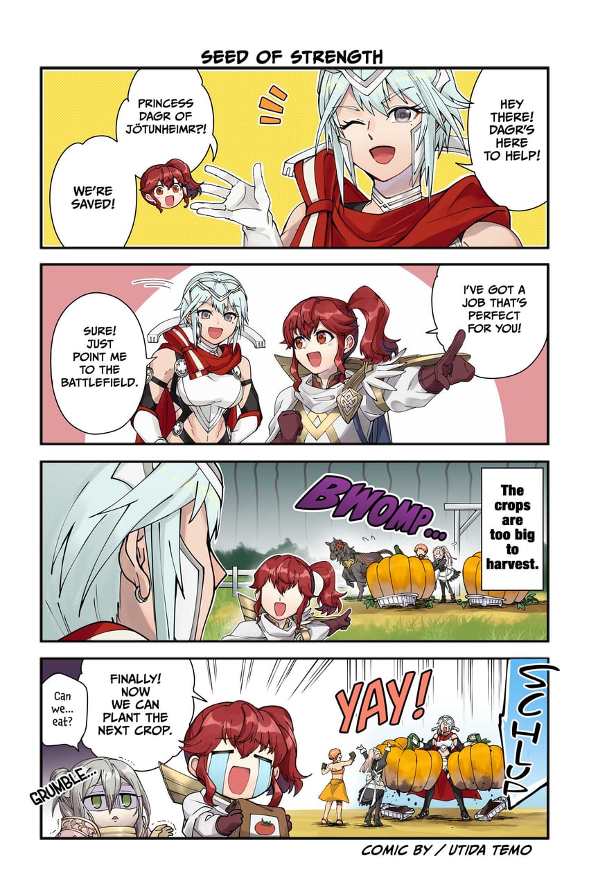 anna, leonie pinelli, felicia, effie, and dagr (fire emblem and 3 more) drawn by utida_temo