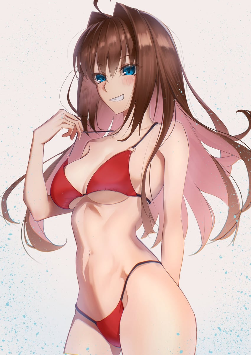 aozaki aoko (mahou tsukai no yoru) drawn by toomishou