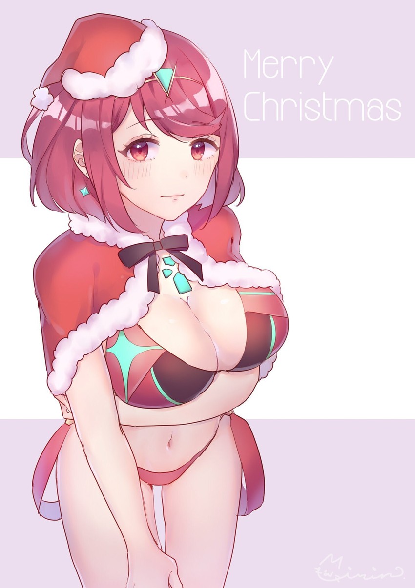 pyra (xenoblade chronicles and 1 more) drawn by comumo