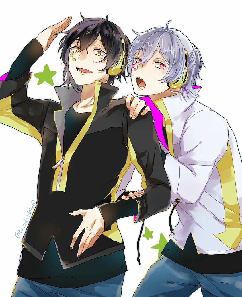 konoha and dark konoha (kagerou project) drawn by hii_(aisiteru6918moon)