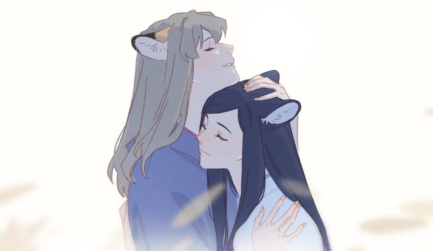 kuga natsuki and fujino shizuru (my-hime) drawn by guri_gom