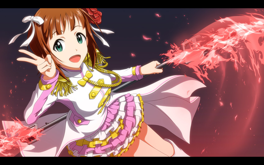amami haruka (idolmaster and 2 more) drawn by kouchou