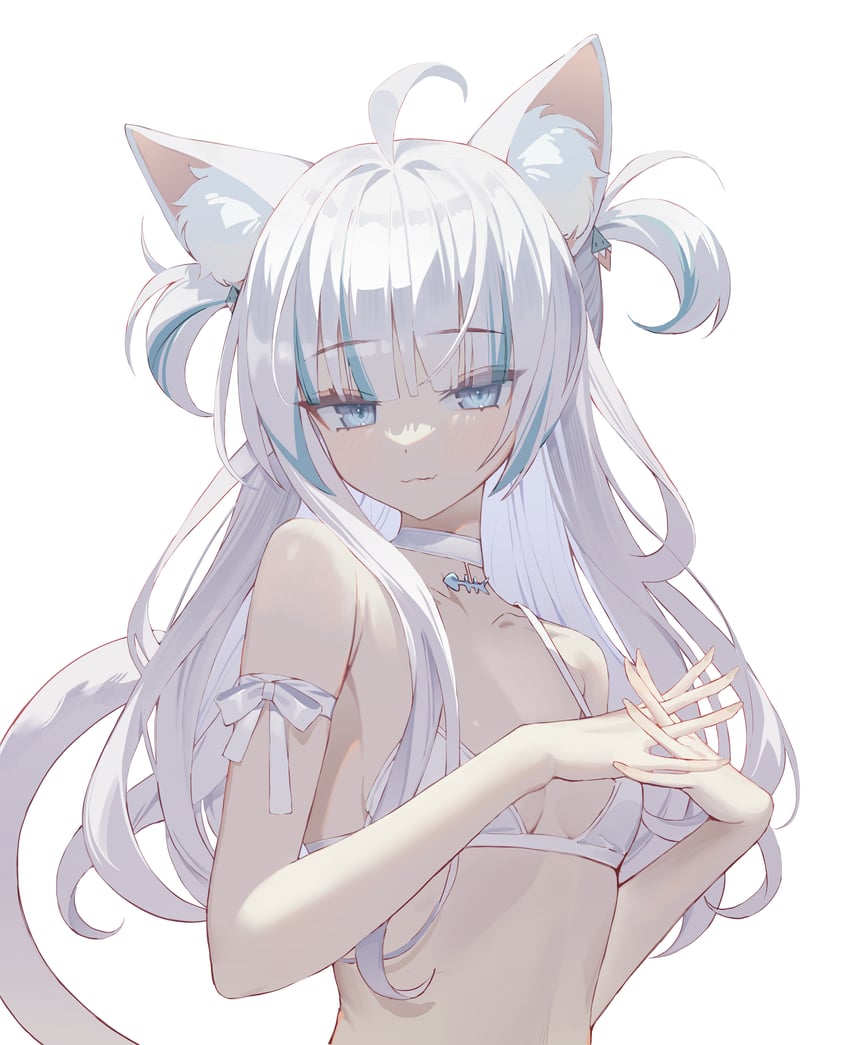 gawr gura (hololive and 1 more) drawn by seizou_hidzuke