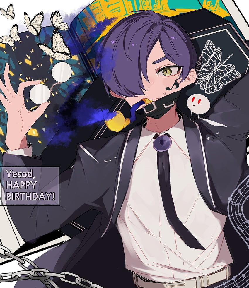yesod and all-around helper (project moon and 1 more) drawn by nakame77