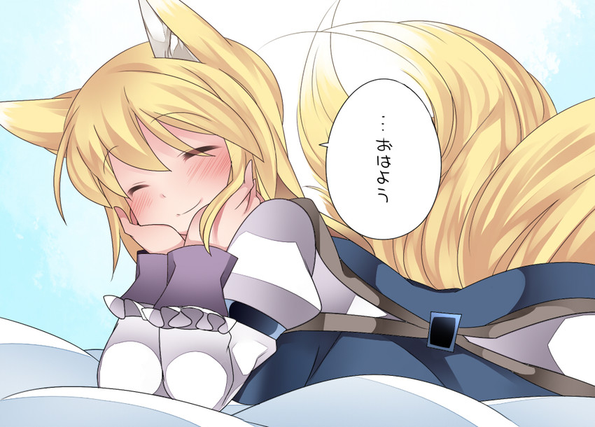 yakumo ran (touhou) drawn by hammer_(sunset_beach)