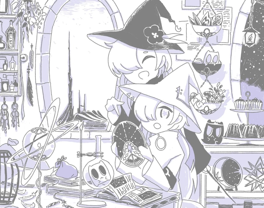 isekaijoucho, sekai, and gomidasu (kamitsubaki studio and 1 more) drawn by gomidasudasu