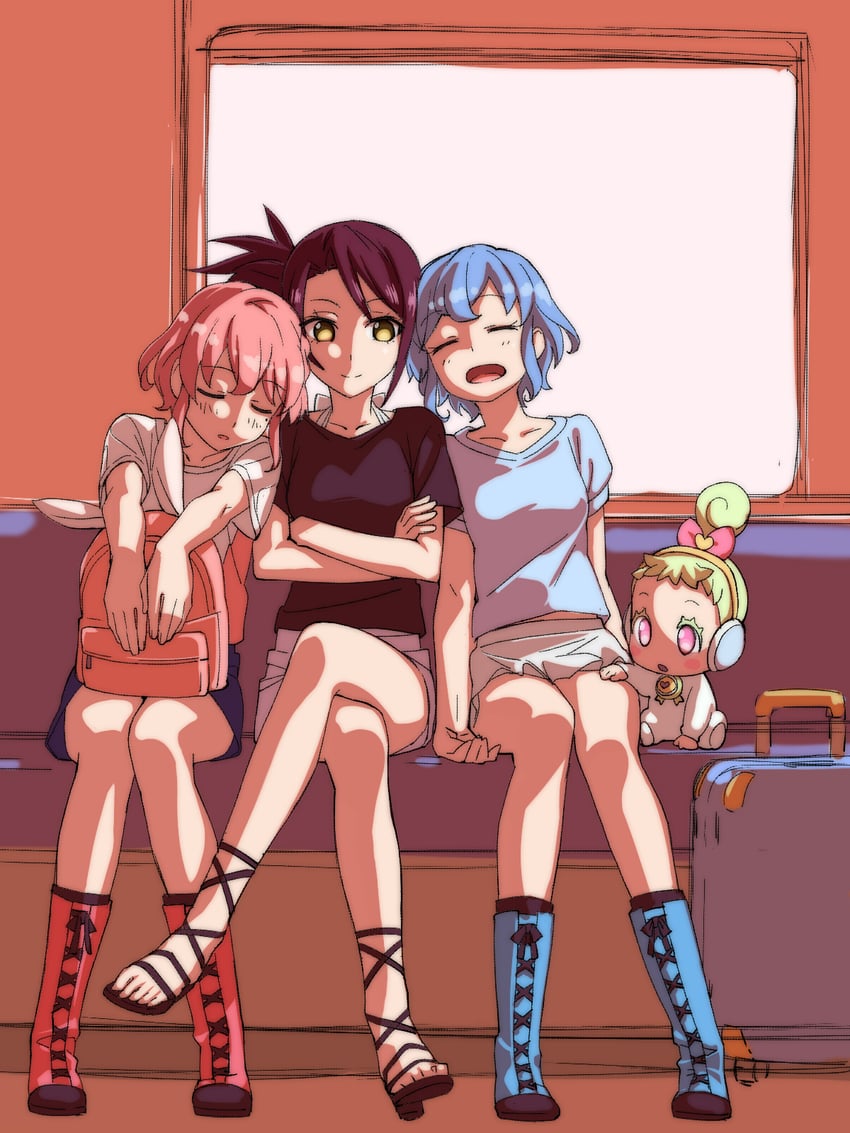 reona west, dorothy west, toudou shion, and jewlulu (pretty series and 1 more) drawn by masunikuru