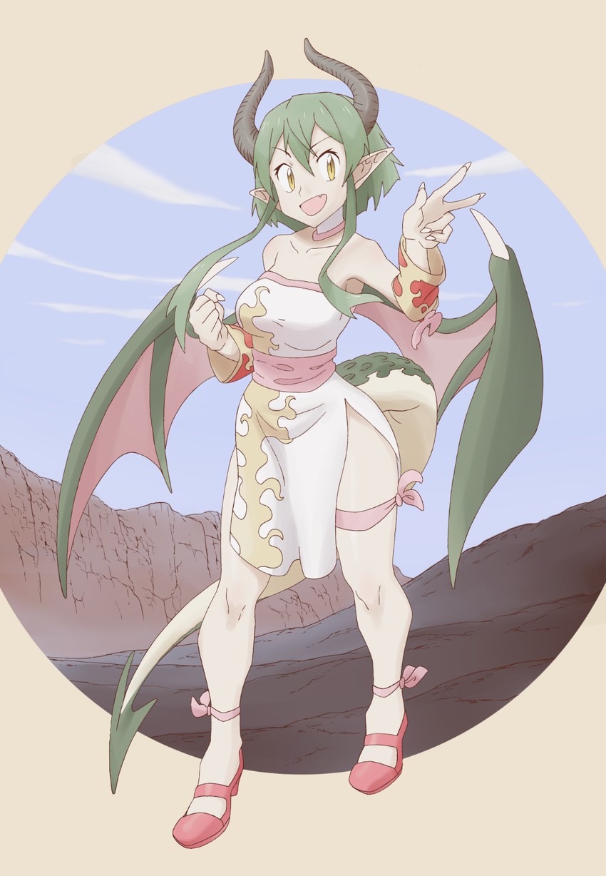 draco centauros (puyopuyo and 1 more) drawn by nomura_(buroriidesu)