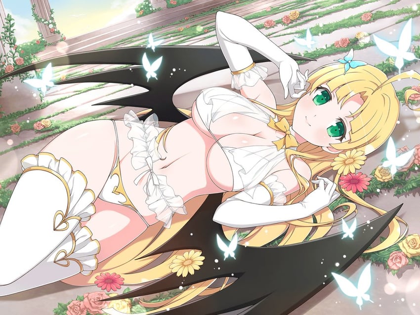 asia argento (senran kagura and 3 more) drawn by yaegashi_nan