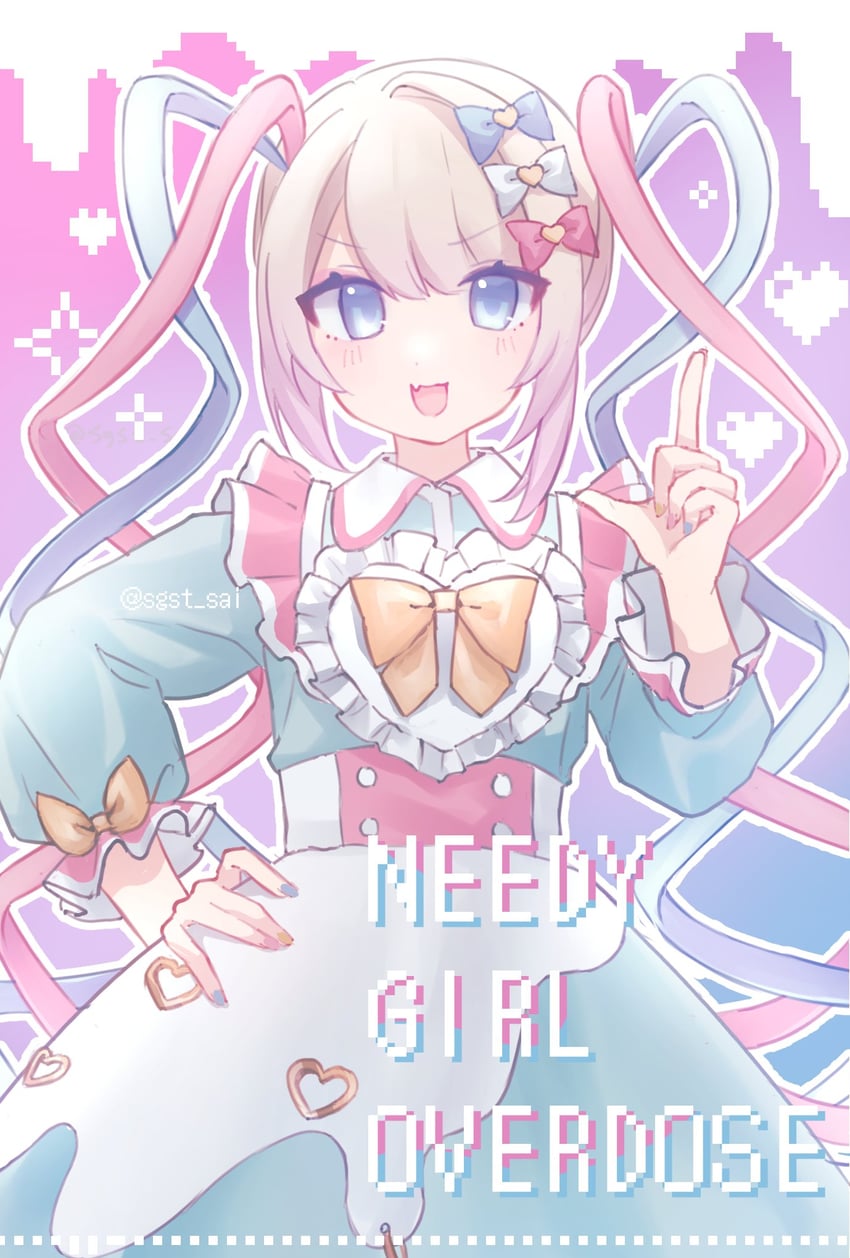 chouzetsusaikawa tenshi-chan (needy girl overdose and 1 more) drawn by sugishita_sai