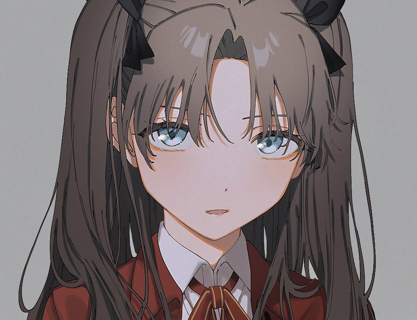 tohsaka rin (fate and 1 more) drawn by iwawa