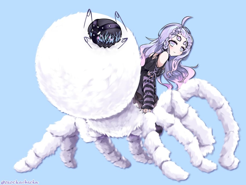 amiya aranha and bucko (indie virtual youtuber) drawn by socha_desuga...