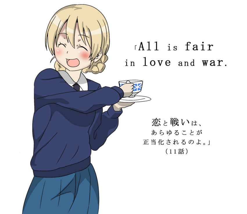 darjeeling (girls und panzer and 1 more) drawn by onguuchi