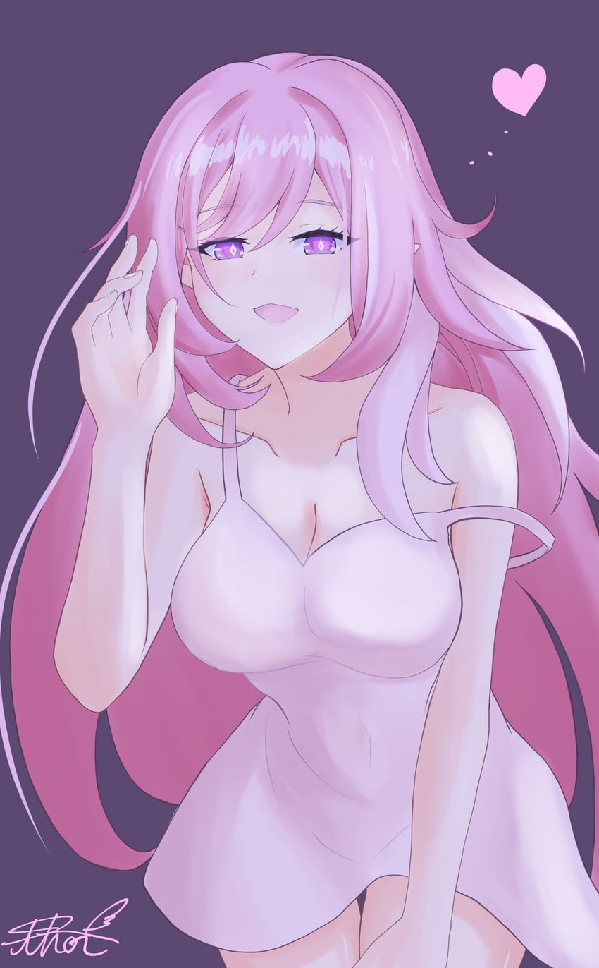 elysia (honkai and 1 more) drawn by thor_gdgd