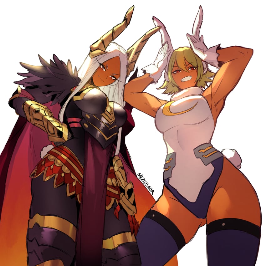 mirko and laegjarn (fire emblem and 2 more) drawn by meziosaur