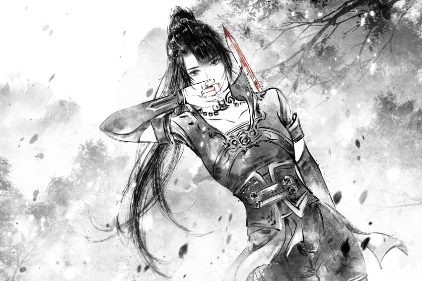 si kongqi (hua jianghu zhi bei mo ting) drawn by xia_ji_lucifer