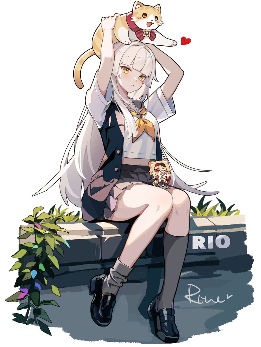 minami rio and irem (black survival and 1 more) drawn by tianqing_mw