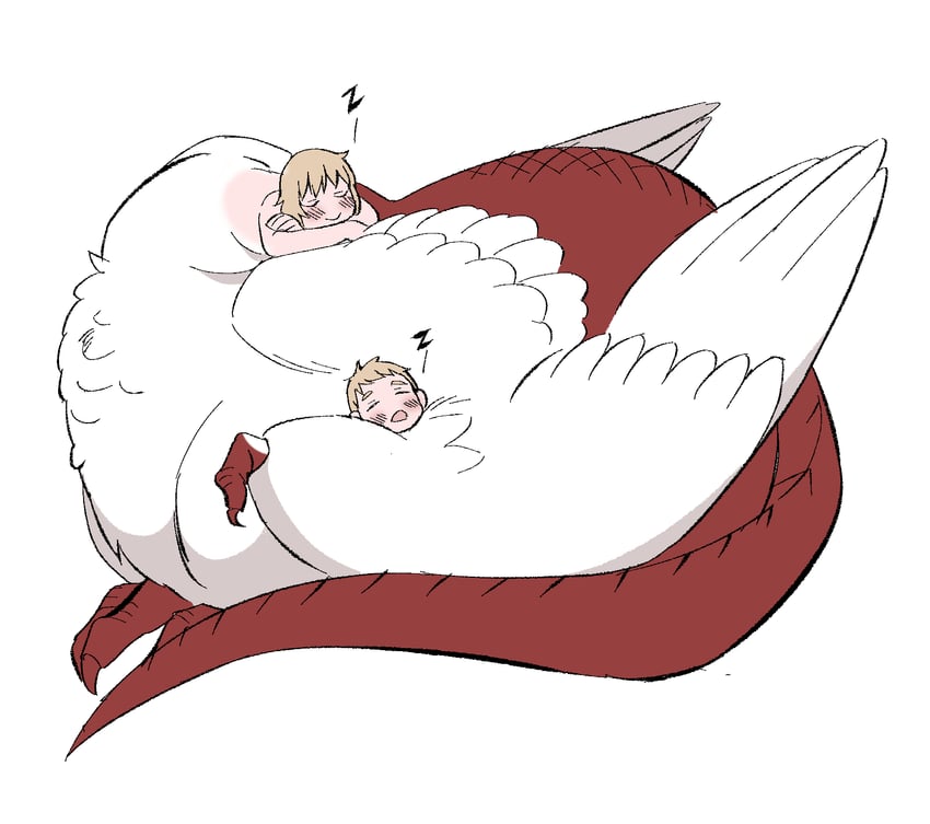 falin touden and laios touden (dungeon meshi) drawn by daki_info