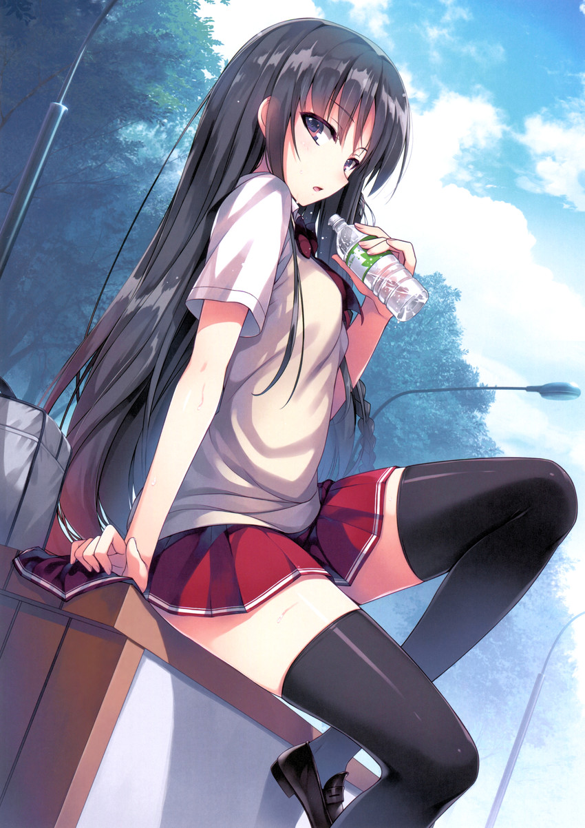 horikita suzune (youkoso jitsuryoku shijou shugi no kyoushitsu e) drawn by tomose_shunsaku