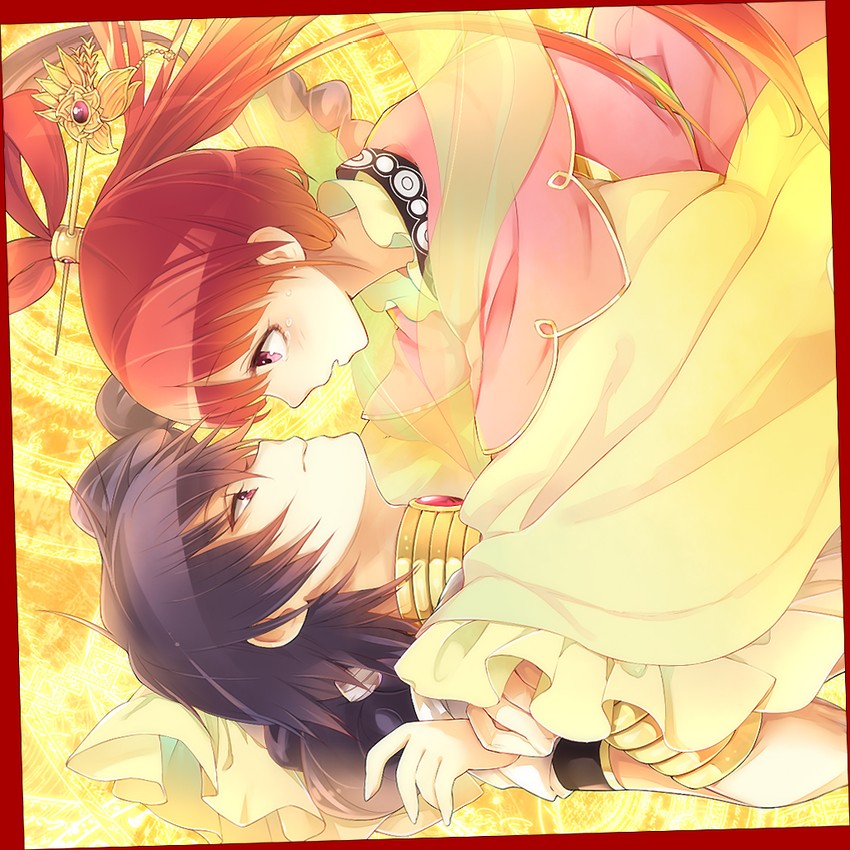 judal and ren kougyoku (magi the labyrinth of magic) drawn by ocha_(hutuumikan)