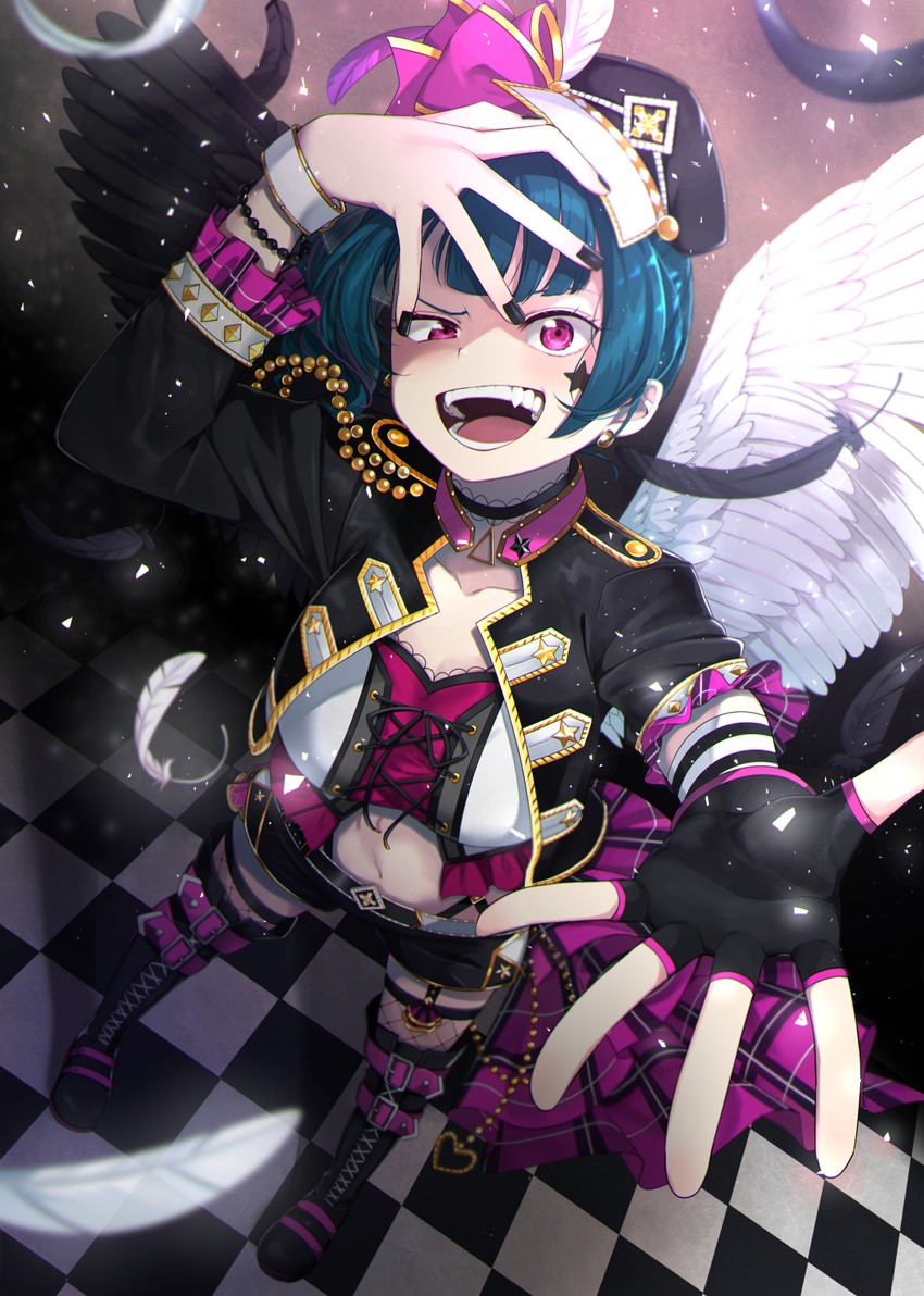 tsushima yoshiko (love live! and 2 more) drawn by yuama
