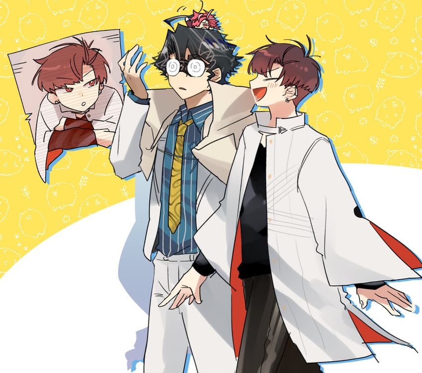 takasugi shinsaku and yoshida shouin (fate and 1 more) drawn by yuu_(areruya)