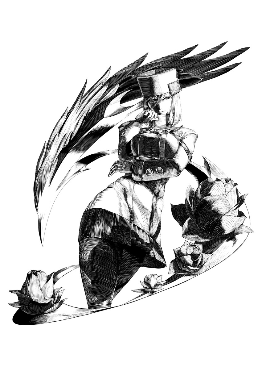 millia rage (guilty gear and 1 more) drawn by mutsugi