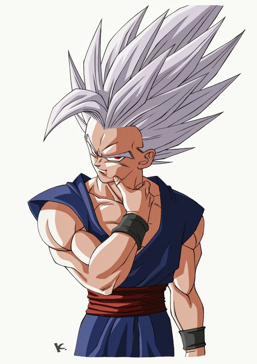 son gohan and gohan beast (dragon ball and 2 more) drawn by kakeru_(dbskakeru)