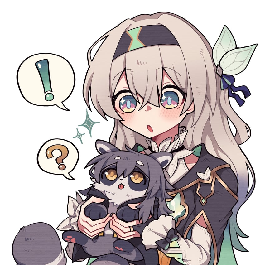 trailblazer, firefly, and stelle (honkai and 1 more) drawn by zunusama
