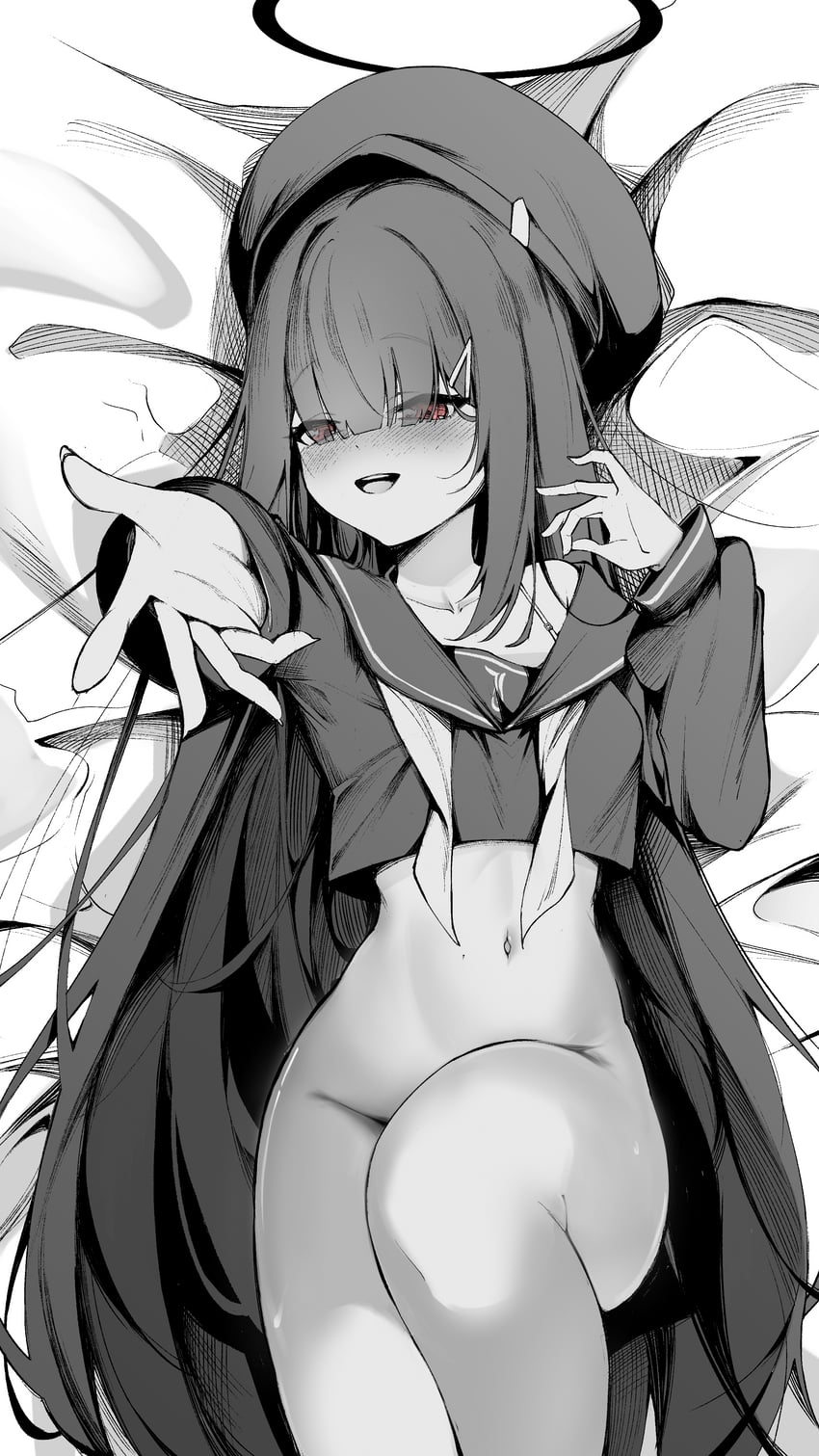 justice task force member (blue archive) drawn by clover_dot_(clov_erd)