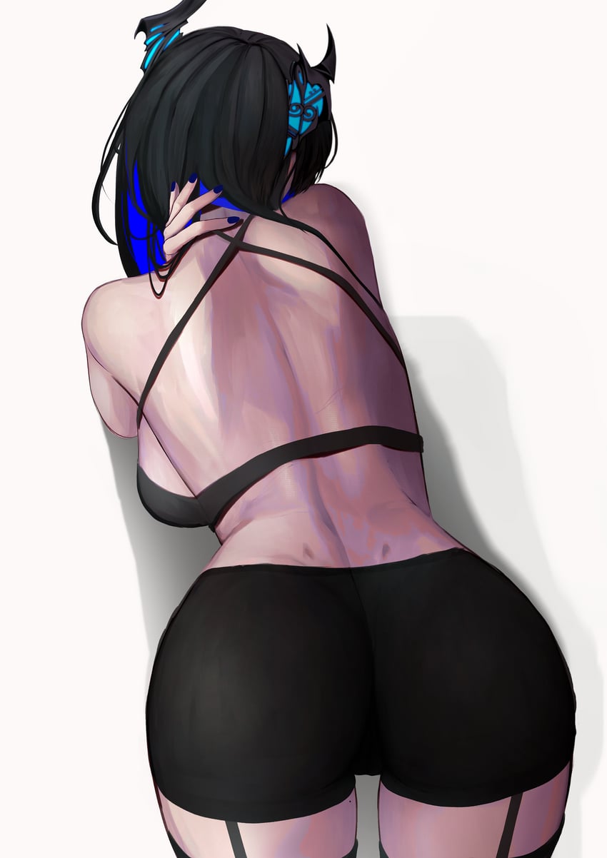 nerissa ravencroft (hololive and 1 more) drawn by soju_ice