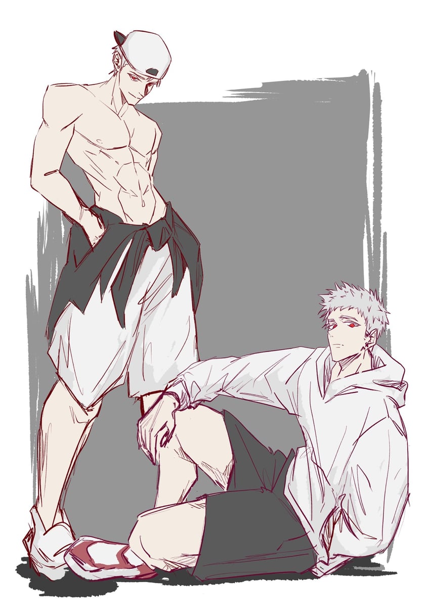 urek mazino (original and 1 more) drawn by sanasanase
