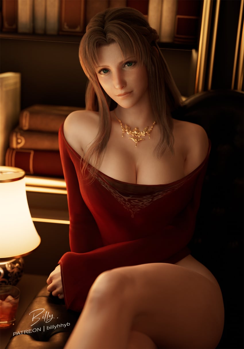 ifalna (final fantasy and 2 more) drawn by billyhhyb