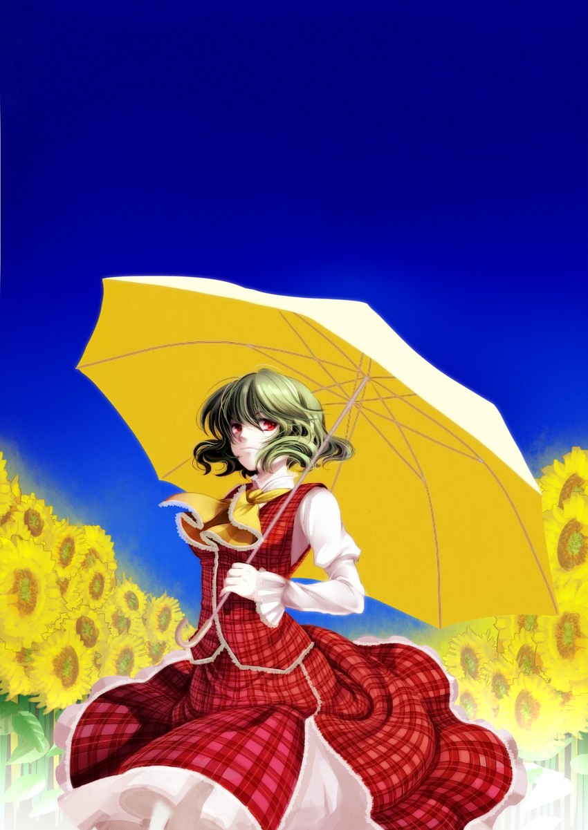 kazami yuuka (touhou) drawn by socha