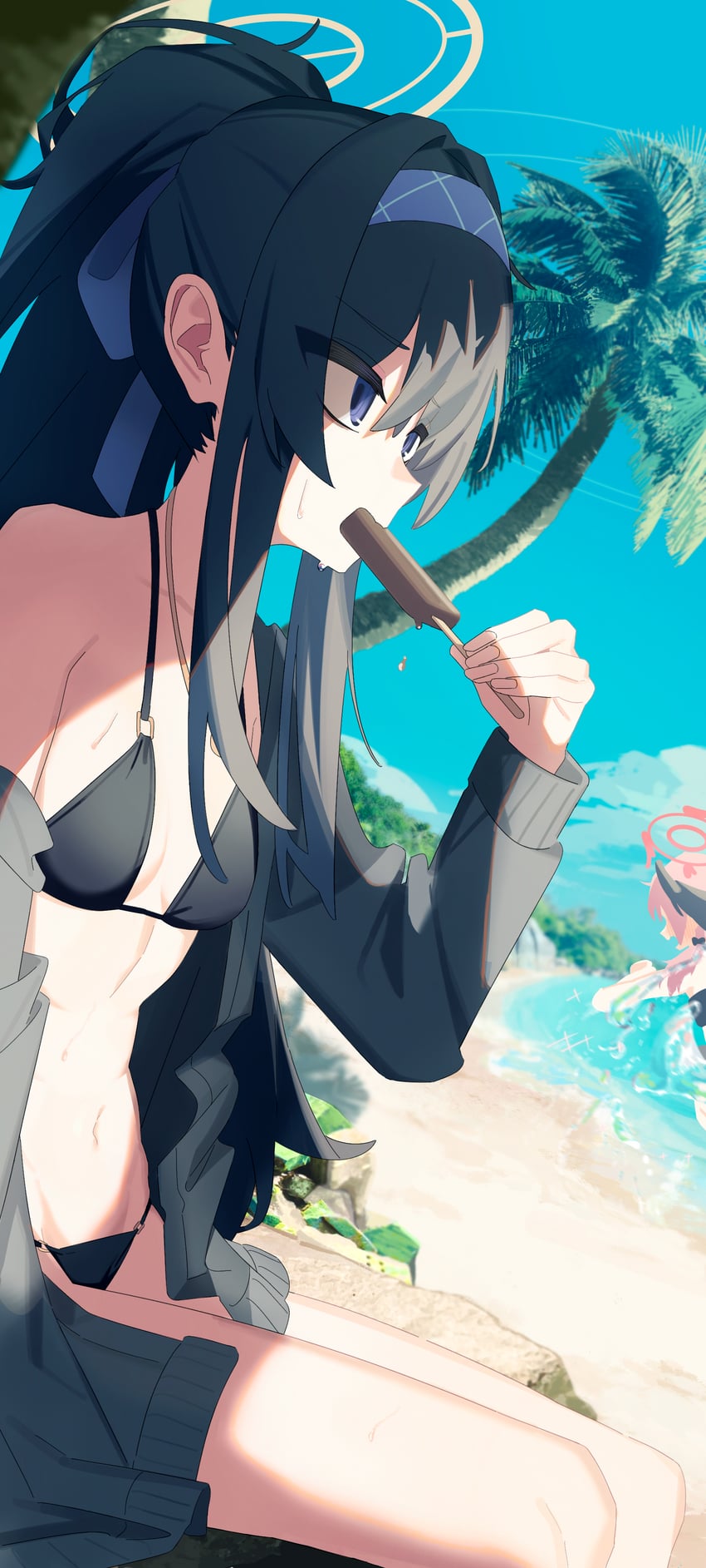 koharu and ui (blue archive) drawn by no3coral