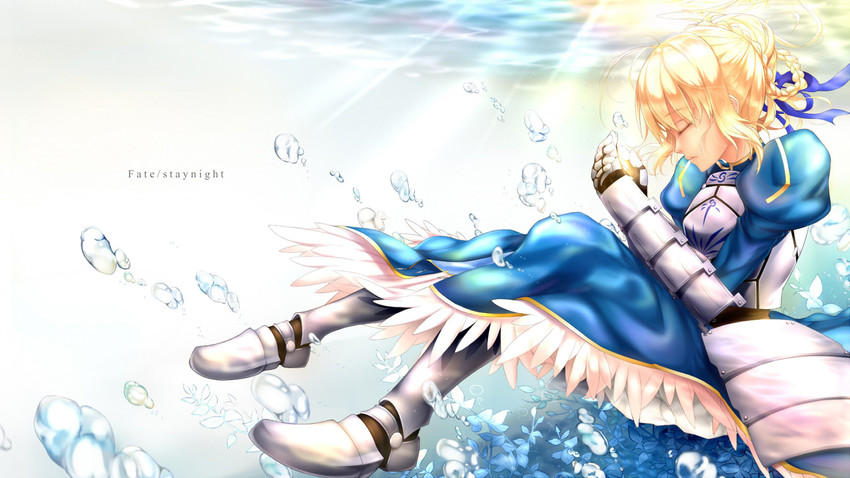 artoria pendragon and saber (fate and 1 more) drawn by shoujo_donburi