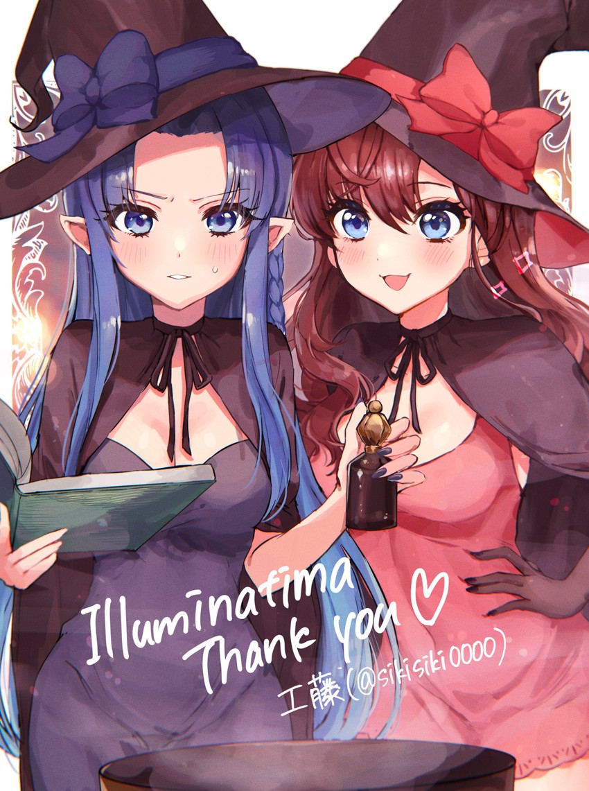 ichinose shiki and medea (fate and 3 more) drawn by kudo_eru