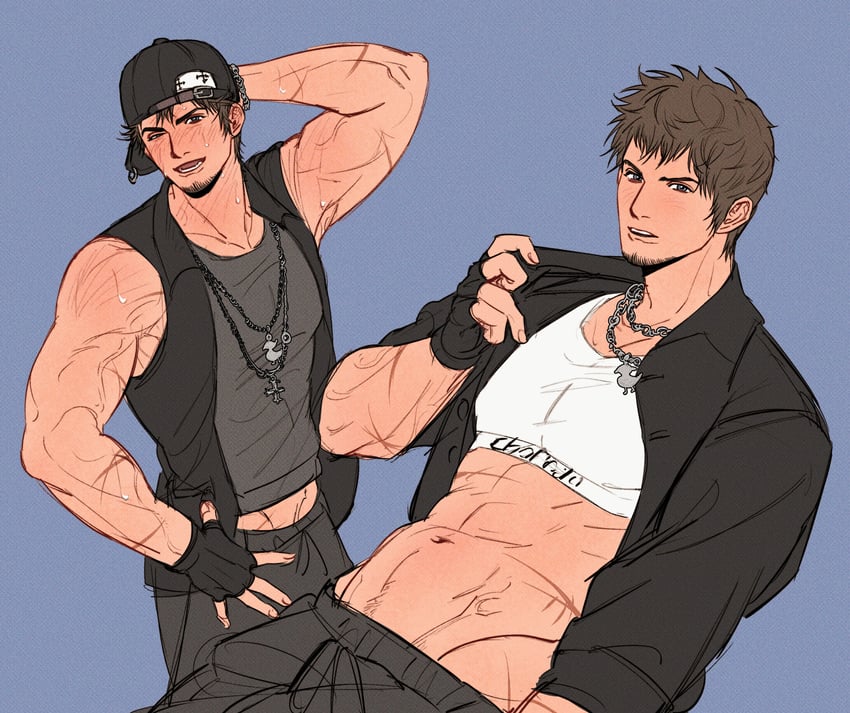 ardbert hylfyst (final fantasy and 1 more) drawn by doong_24