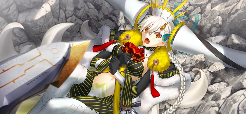 olga marie animusphere, u-olga marie, and e-grand marie (fate and 1 more) drawn by takeuchi_takashi