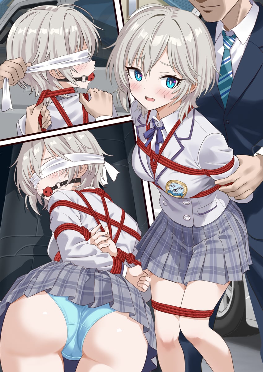 anastasia (idolmaster and 1 more) drawn by shimouki_izui