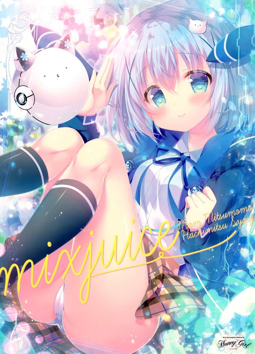 kafuu chino and tippy (gochuumon wa usagi desu ka? and 1 more) drawn by mitsumomo_mamu