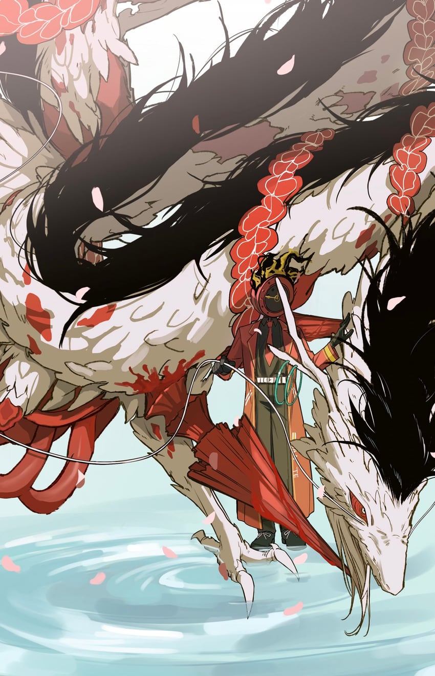hong lu, dante, and yinglong (project moon and 1 more) drawn by tokumei81894463