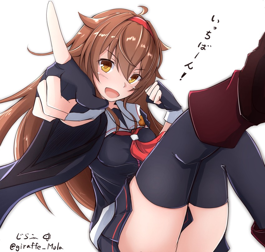 shiratsuyu and shiratsuyu kai ni (kantai collection) drawn by giraffe_(ilconte)