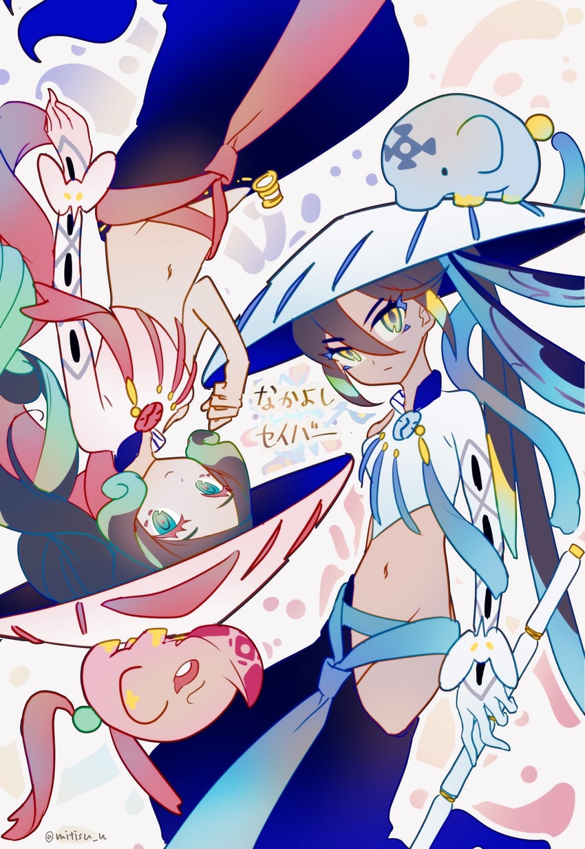 trung trac and trung nhi (fate and 1 more) drawn by mitisu_u