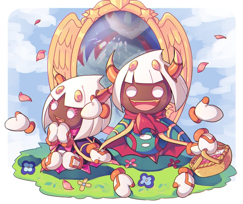 taranza, queen sectonia, old friend, and soul of sectonia (kirby and 1 more) drawn by nagatsukiariake
