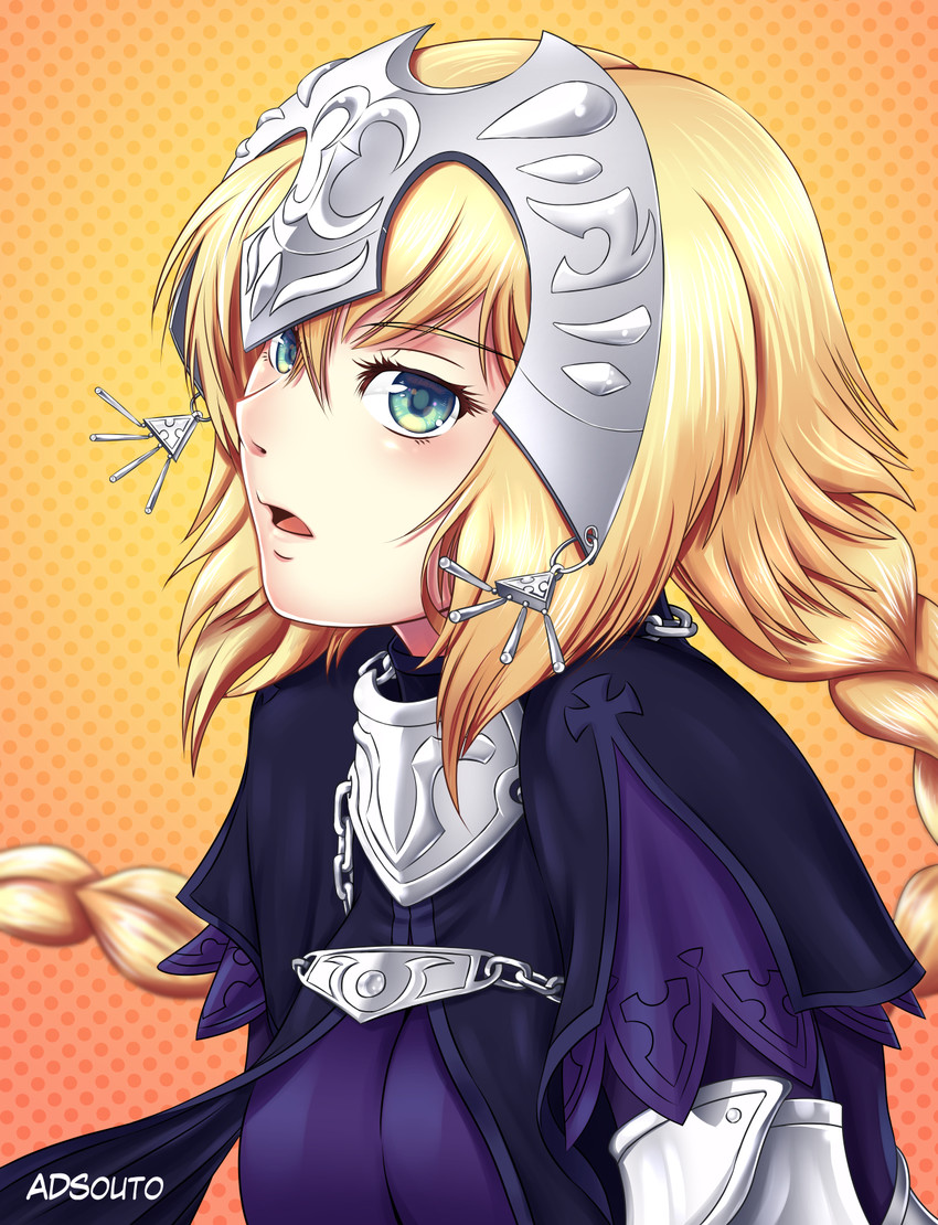 jeanne d'arc (fate and 2 more) drawn by adsouto