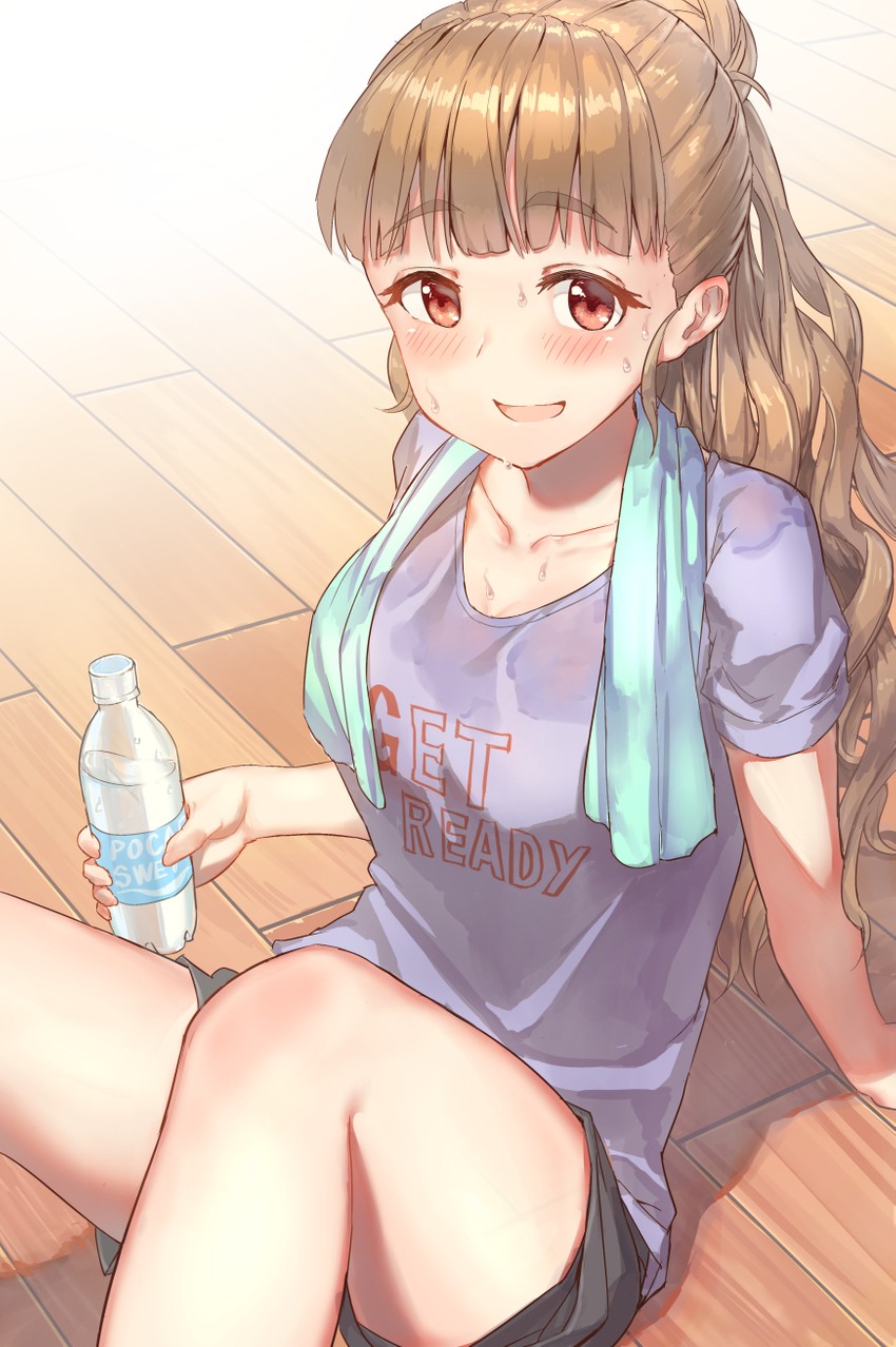 kamiya nao (idolmaster and 1 more) drawn by shoukichi_(shony)